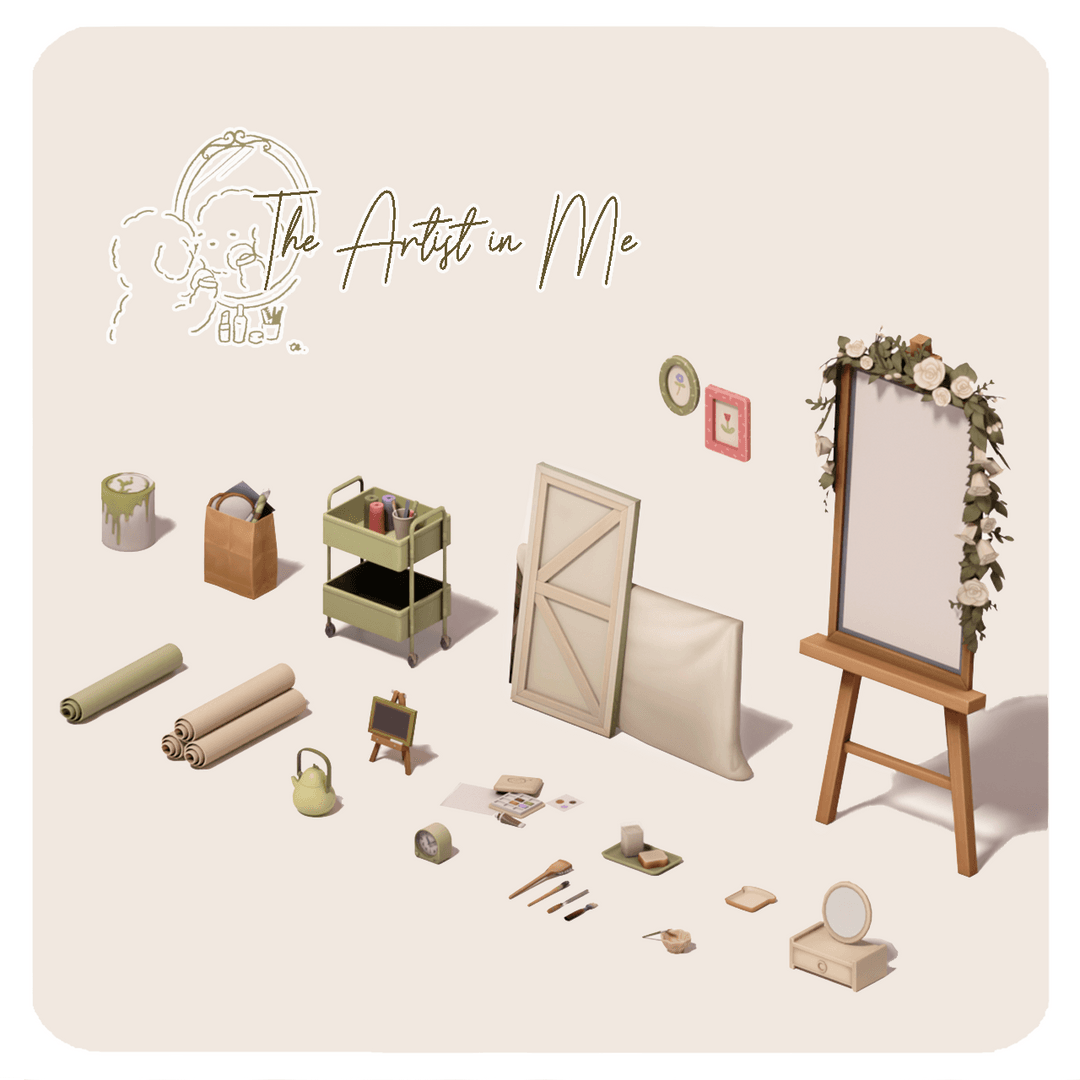 Скриншот мода Набор для художника The Artist in Me